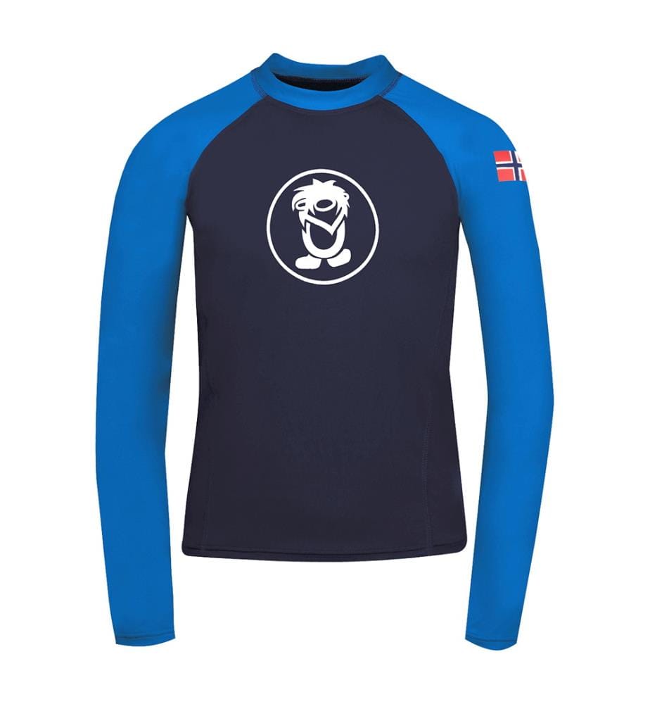 Camicia Kvalvika per bambini - blu marino-medio