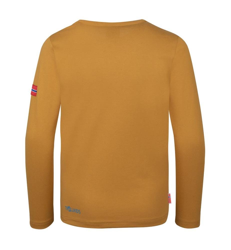 Troll Longsleeve - senape e blu dinamico