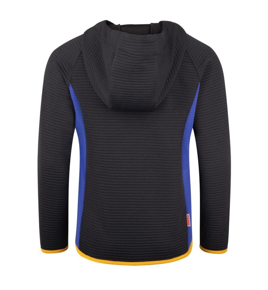 Sirdal Jacket - schwarz, stahlblau und ultramarinblau