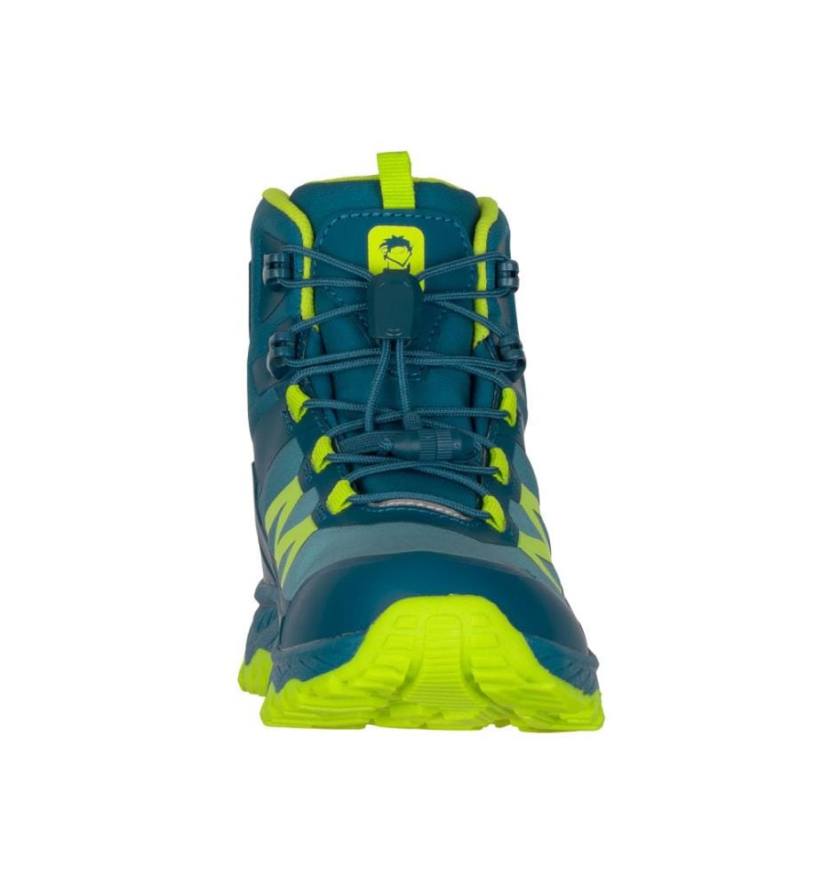 Sirdal Hiker Shoes Mid - petrolio e blu delfino e lime
