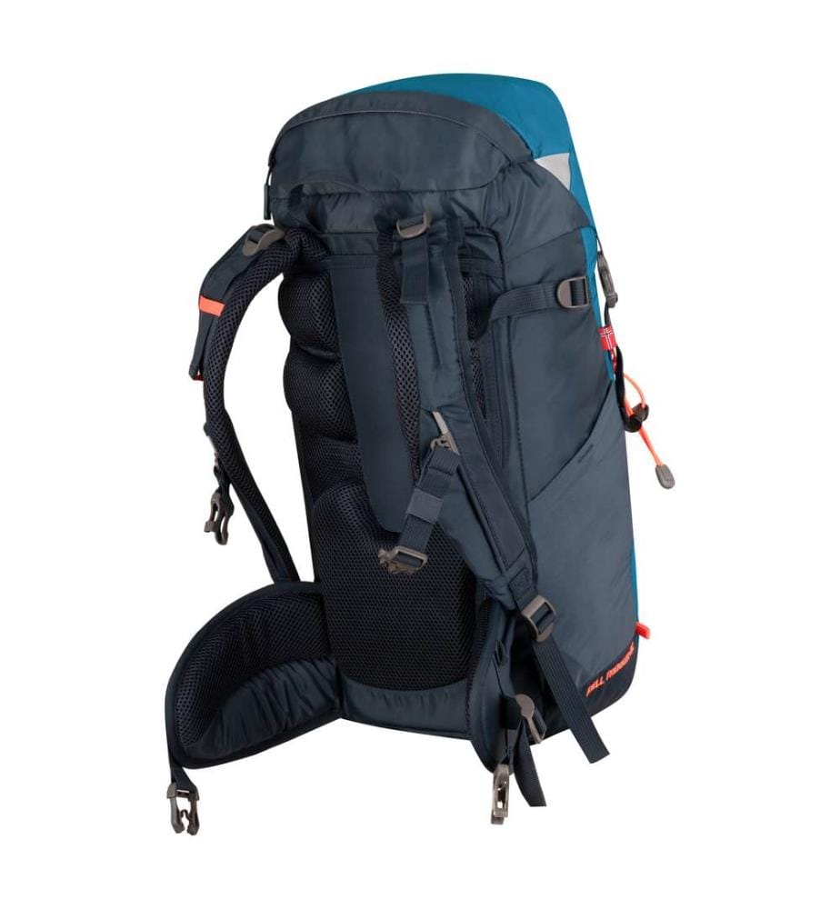 Fjell Trekker 22 Backpack - Atlantic Blue/Dark Navy/Glow Orange