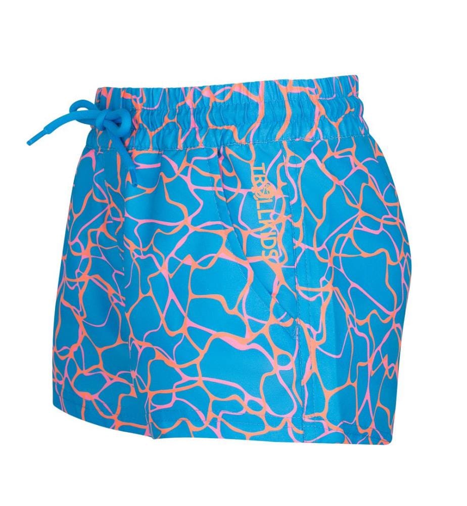 Short Haukland - bleu dynamique et rose bonbon
