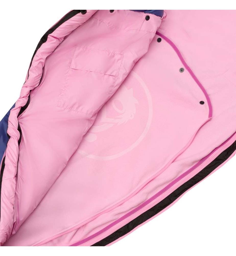 Femund 3-in-1 Sleeping Bag - Mallow Pink & Violet Blue & Wild Rose