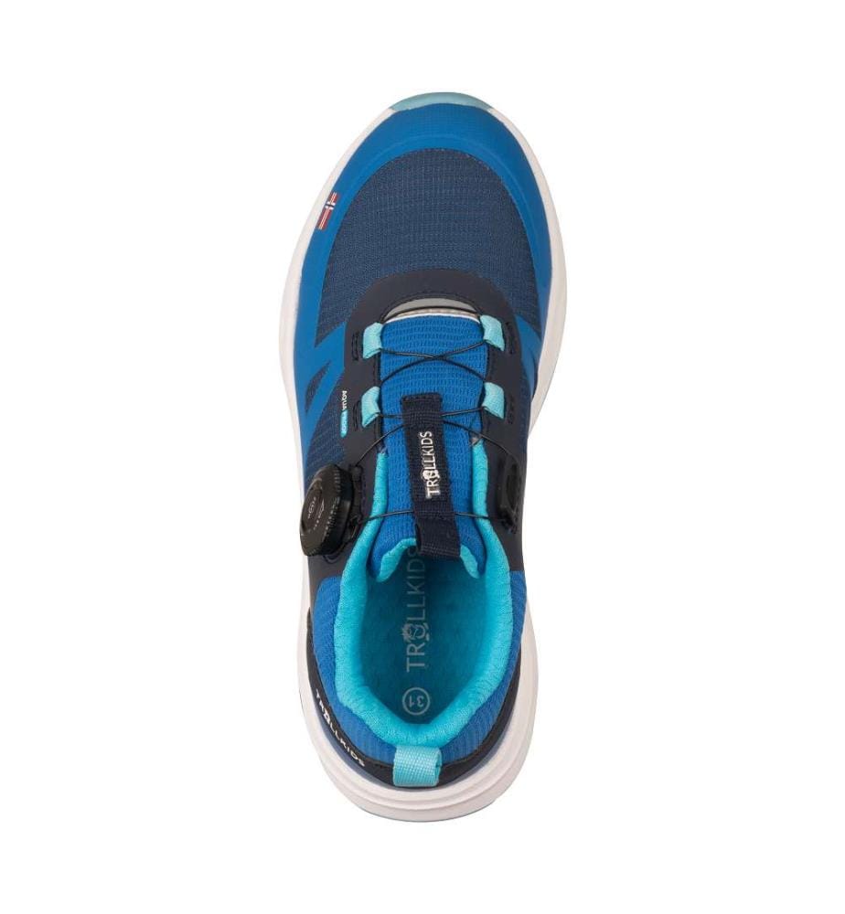 Trollfjord Hiker Low XT Waterproof Hiking Shoes - Alpine Blue & Pool Blue & Dark Indigo
