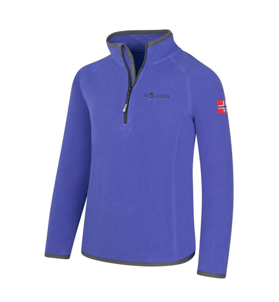 Nordland Half Zip - ultramarinblau und schwarz