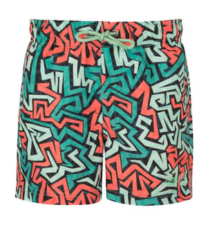 Pantaloncini Haukland - rosso radioso e blu corallo