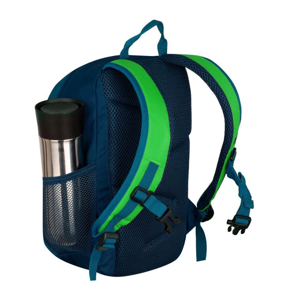 Daypack - frischgrün/dunkelmarine/mystic blue