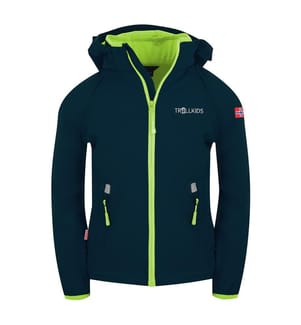 Giacca softshell Rondane XT - Navy e verde chiaro