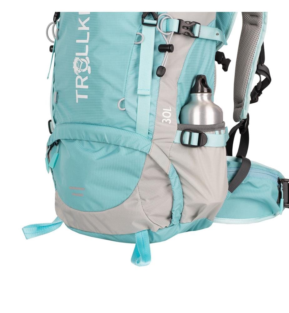 Bambini Trolltunga Pack 30L - grigio/menta