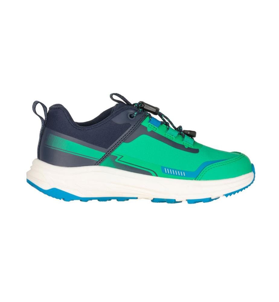 Bjordal Hiker Shoes - emerald green and dynamic blue and navy
