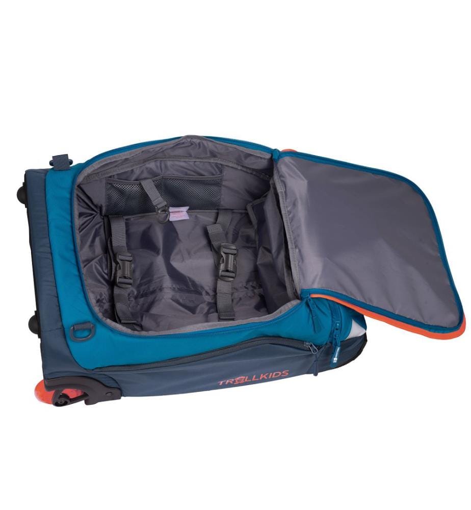 Trolley Oslo - blu atlantico, blu scuro e arancione acceso