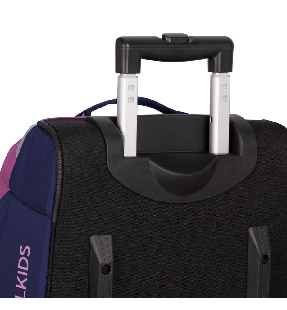 Carrello Oslo - rosa malva, blu violetto e rosa selvatico