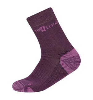 Preikestolen Hiking Socks - Plum and Mauve