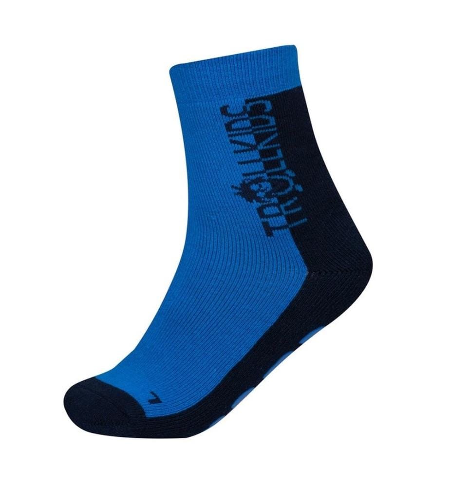 Anti- Slip Socks - Navy and Medium Blue