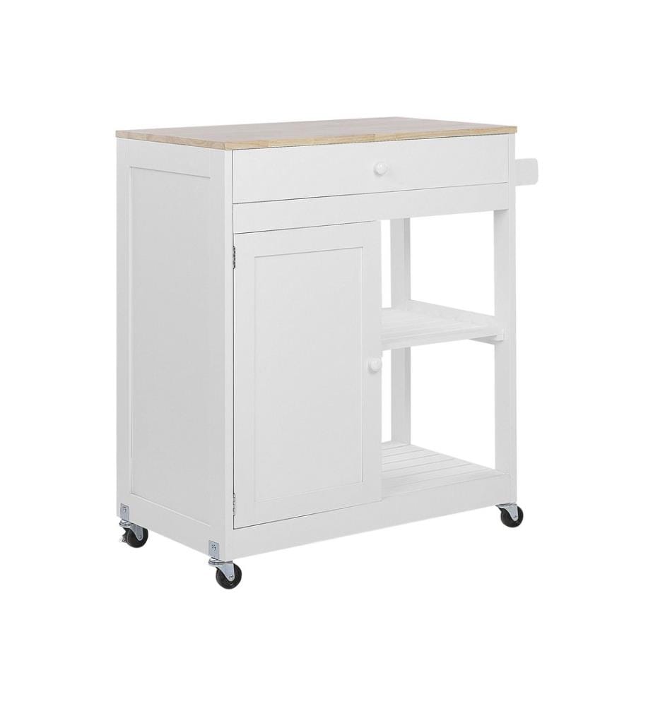 Kitchen Trolley TRAPANI White