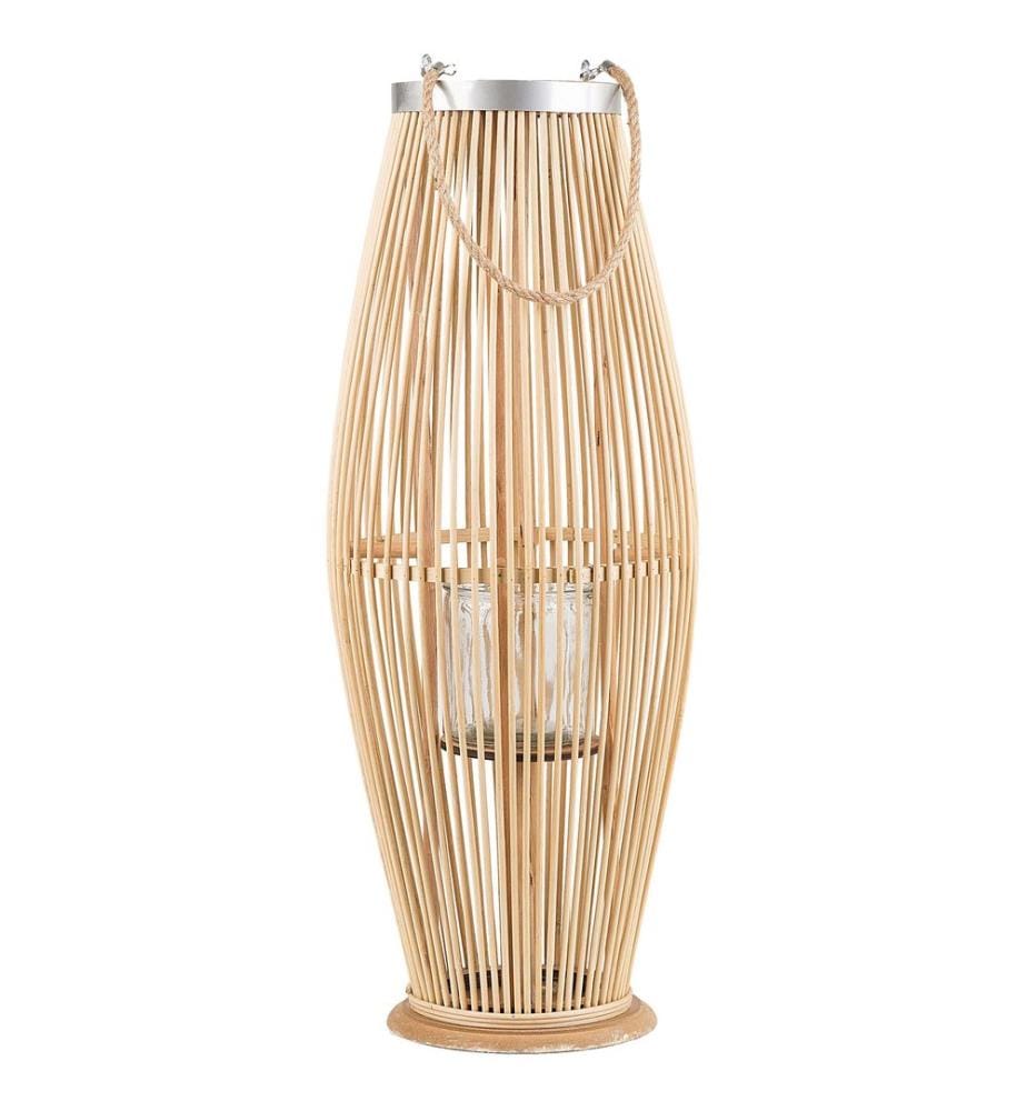 Lanterne TAHITI Bambou 72 cm Naturel
