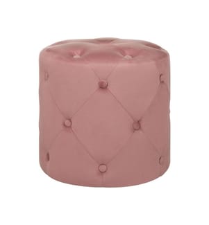 Pouf COROLLA Velluto Rosa
