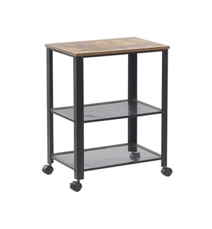 Carrello portavivande BOLZANO Marrone/Nero