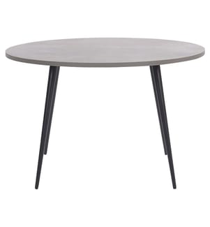 Table de repas ODEON Effet béton gris 120 cm 120 cm