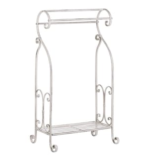 Handtuchständer LINARES Metall Weiss