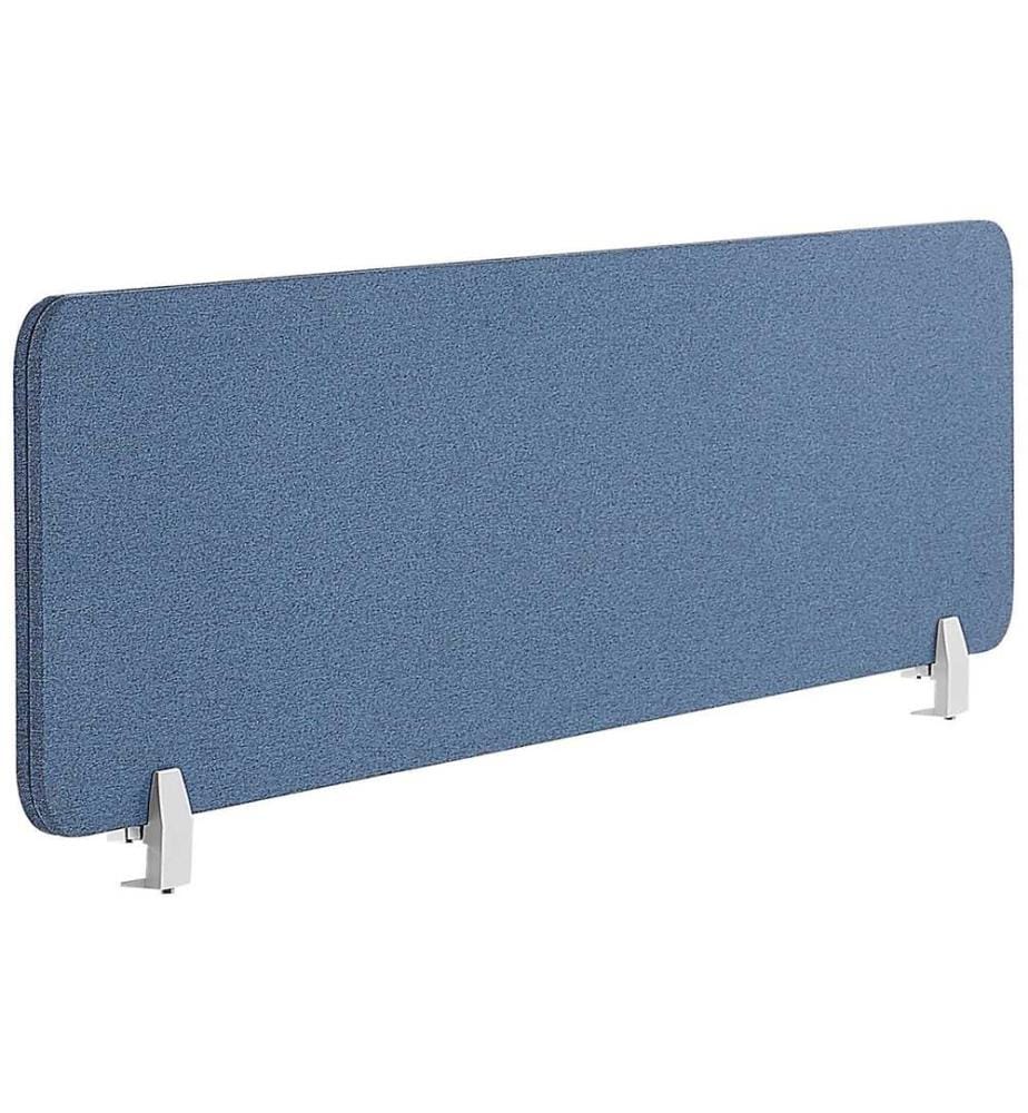 Séparateur de bureau 160 x 400 cm bleu WALLY