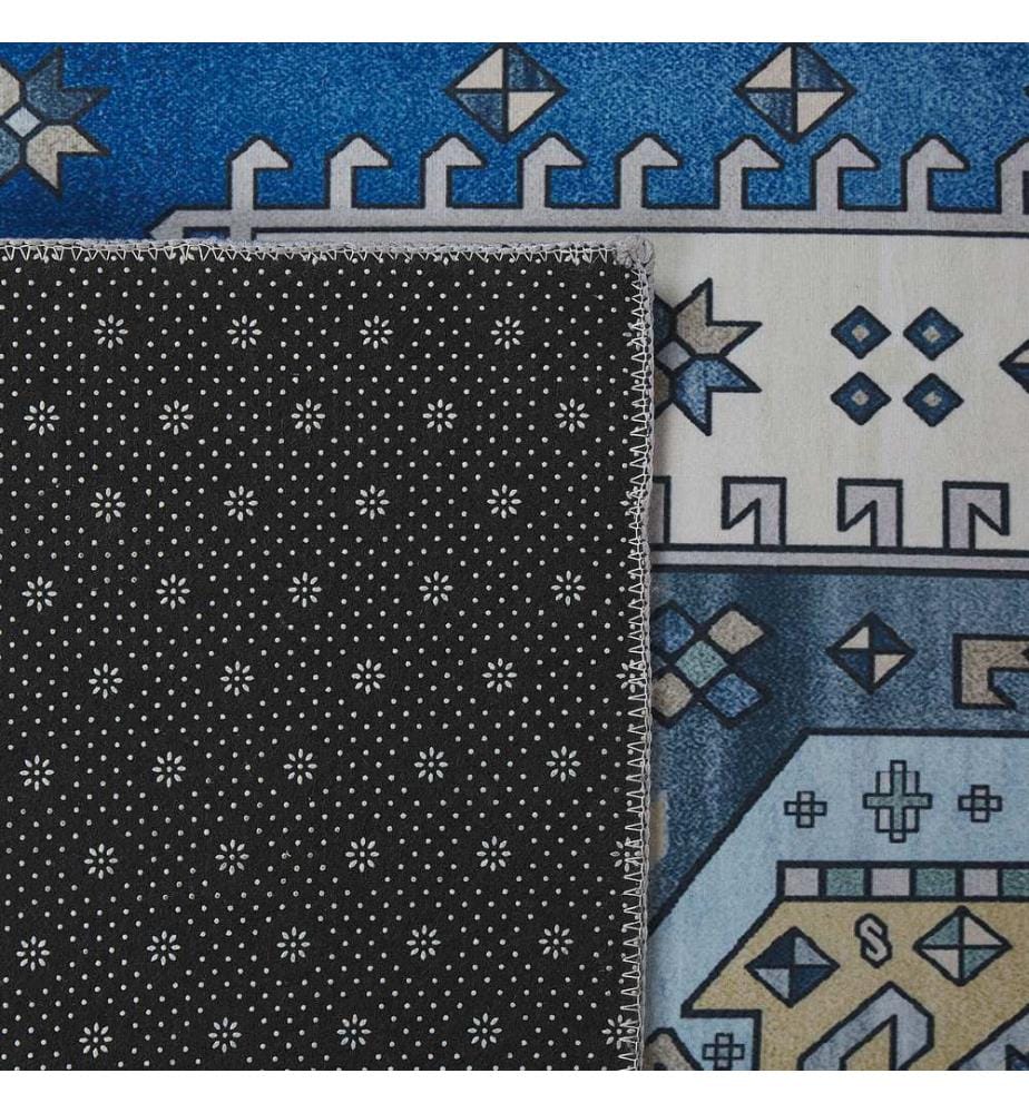 Teppich PARVAKADLI Blau 80 x 300 cm