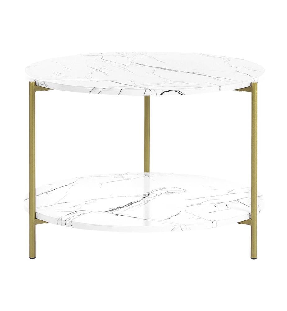 Table basse REVA Marbre blanc