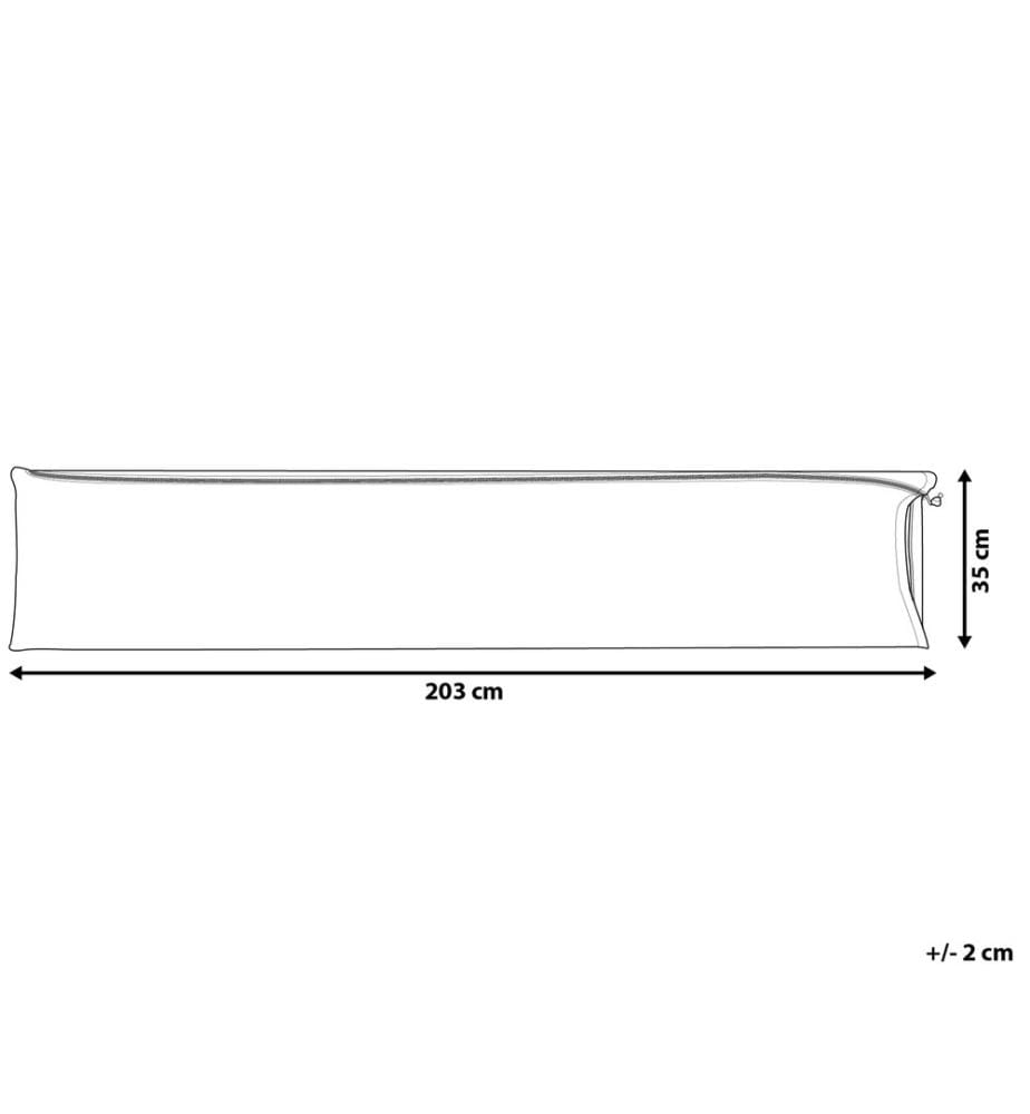 Bâche de protection CHUVA 203 cm 35 cm 35 cm Gris