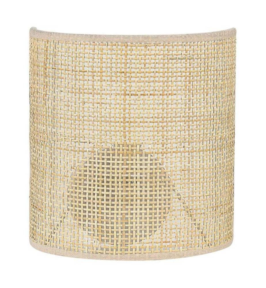 Lampe murale CARIO Rotin Naturel