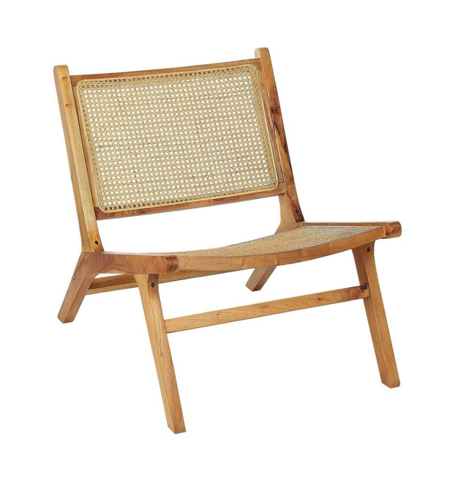 Chaise de salle à manger MIDDLETOWN Bois d'acajou Naturel