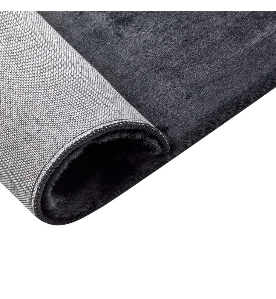 Kunstfellteppich MIRPUR Schwarz 160 x 230 cm