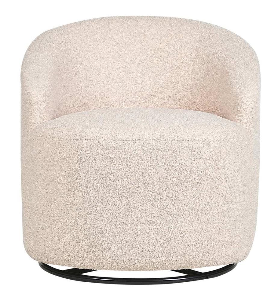 Drehsessel DAVIK Bouclé Beige