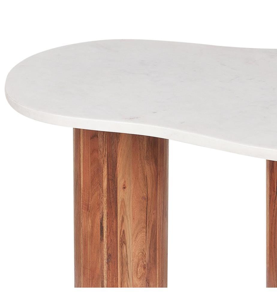 Table basse CASABLANCA Marbre Blanc