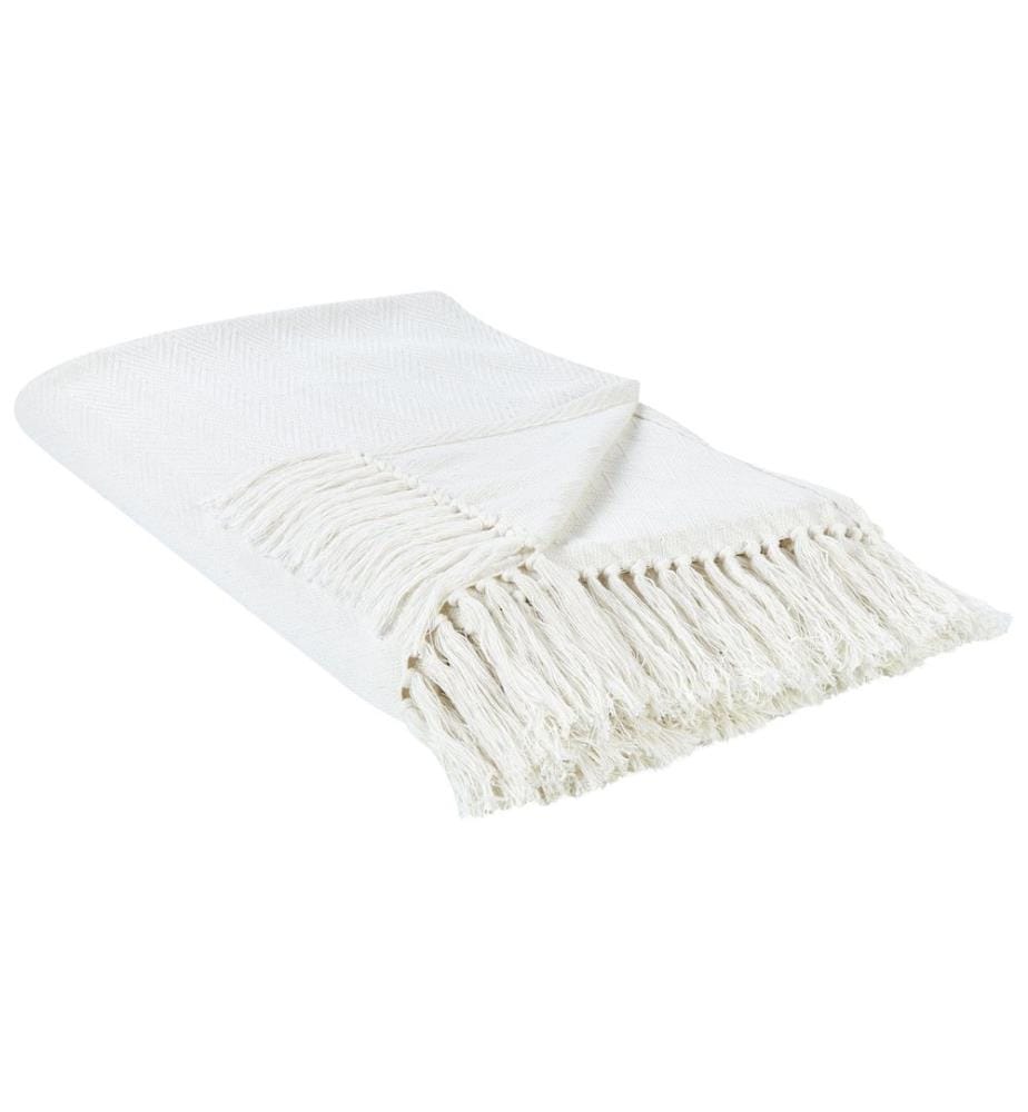 Blanket AMPARA Cotton 220 x 240 cm Off-White