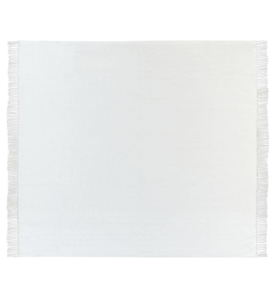 Blanket AMPARA Cotton 220 x 240 cm Off-White