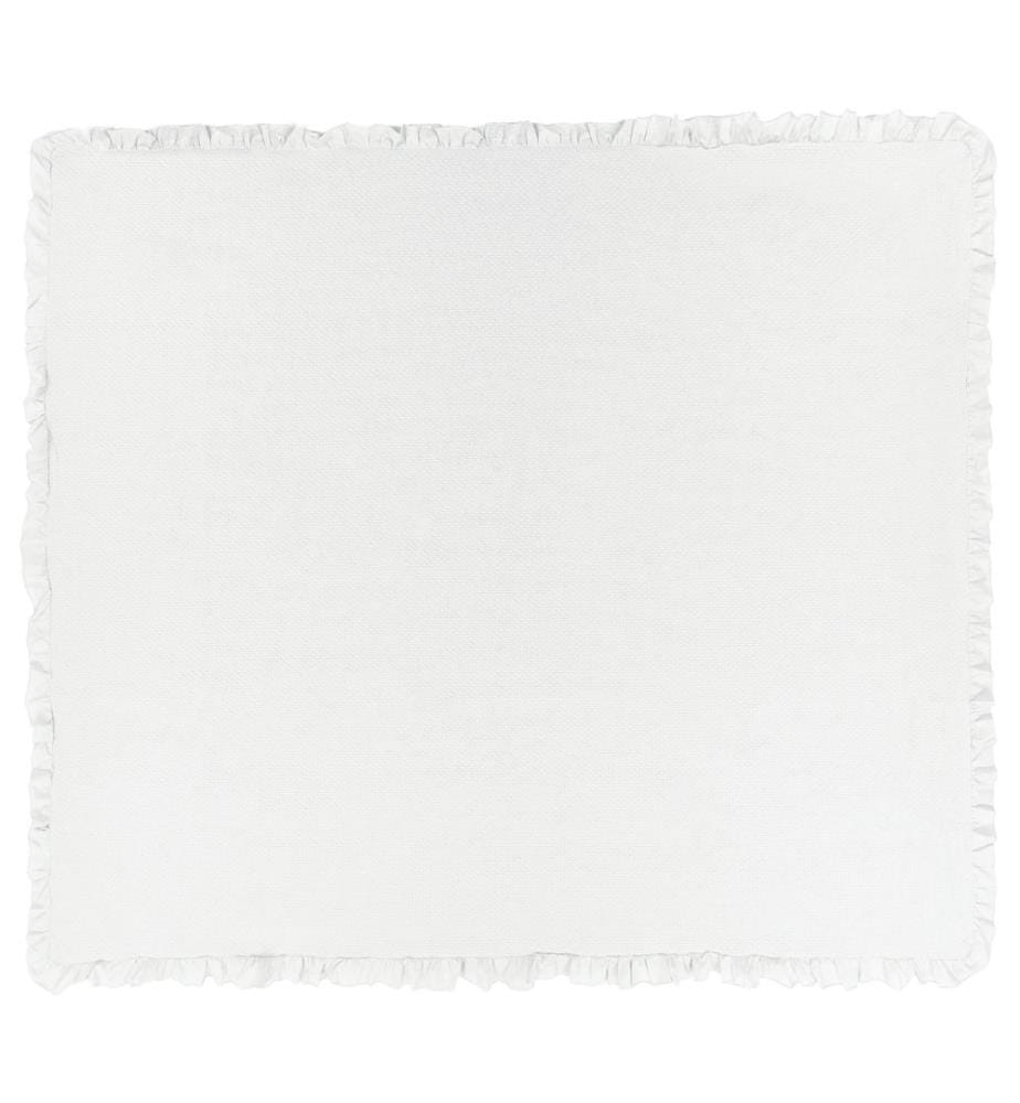 Couvre-lits HATTON Coton 220 x 240 cm Blanc cassé