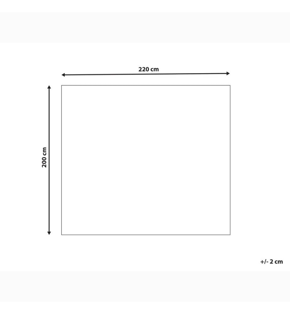 Couvre-lits RAGALA Coton 200 x 220 cm Taupe