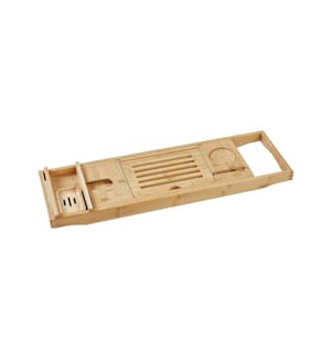 Vassoio per bagno LOWES Legno di bambù Marrone chiaro