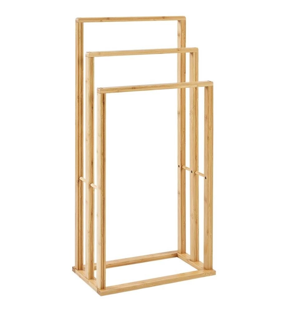 Porte-serviettes TUPELO Bambou Marron clair