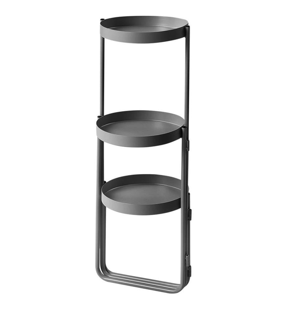 Support de pots FRAGARIA Métal 42 cm Noir