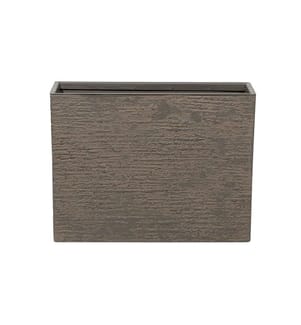 Vaso per piante EDESSA 60 cm Marrone scuro