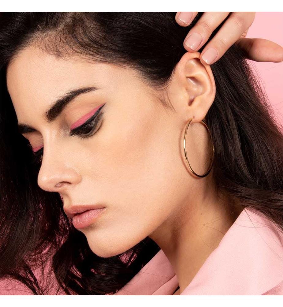 Creolen Ohrringe Elegance - Gelbgold