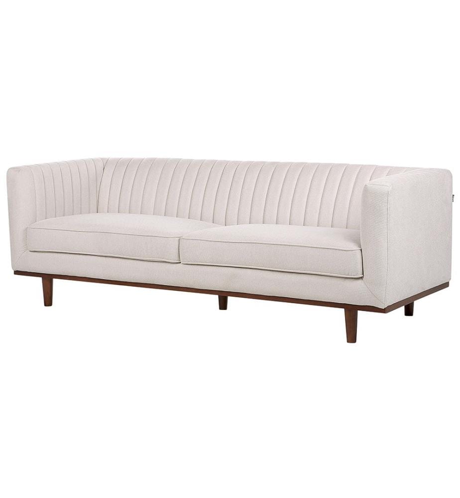 Divano 3 posti SKAULE Tessuto Beige