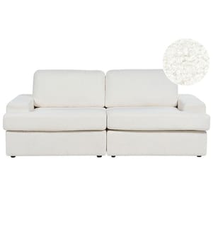 Sofa 3-Sitzer ALLA Bouclé Cremeweiss