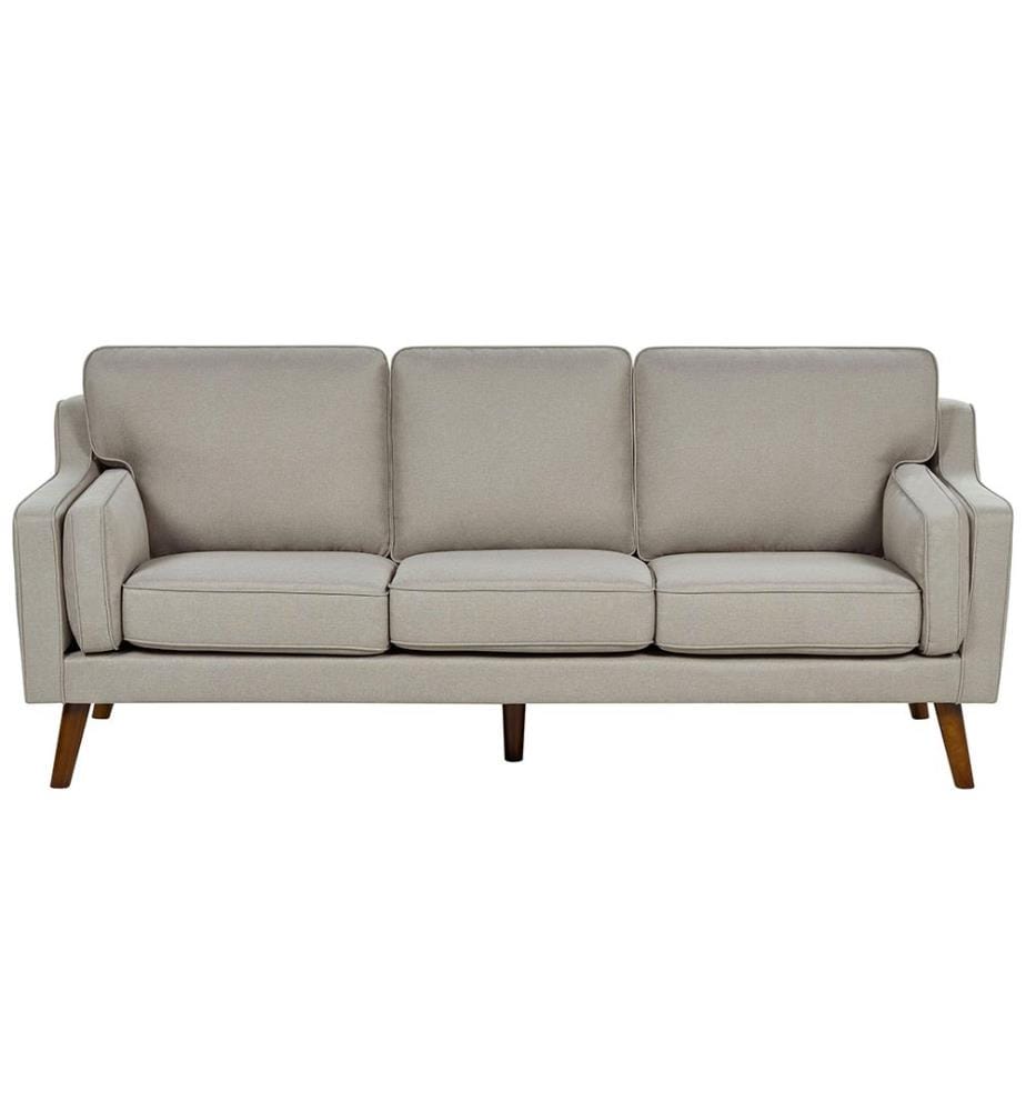 Sofa 3-Sitzer LOKKA Stoff Beige