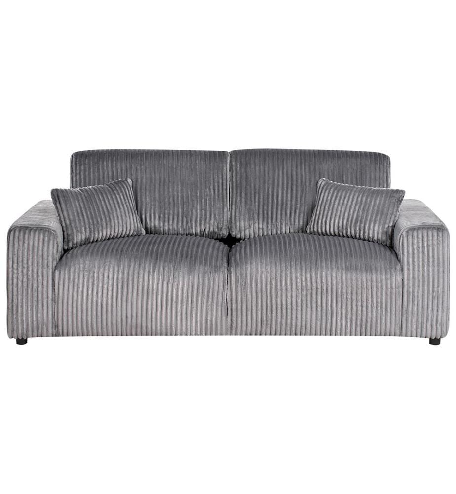 3-Sitzer SANDORA Cord Grau