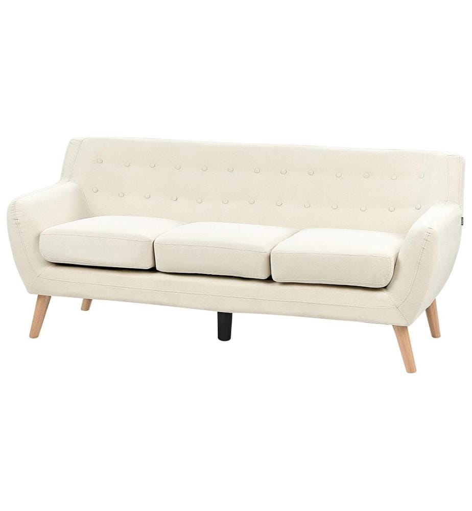 Sofa 3-Sitzer MOTALA Stoff Hellbeige