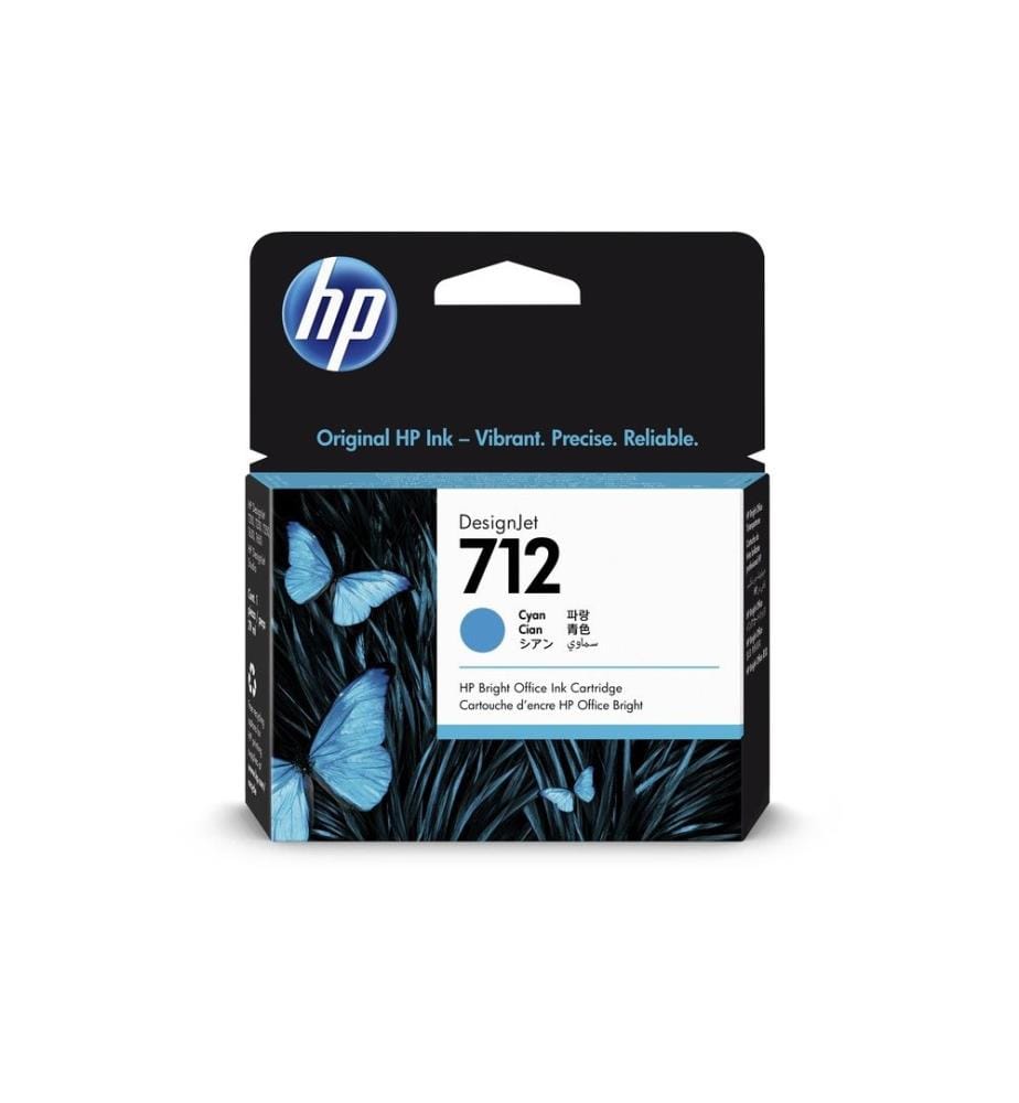 HP - Encre Nr. 712 (3ED67A) Cyan