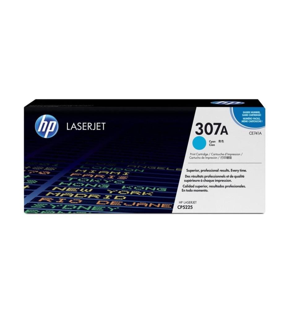 HP - Toner Nr. 307A (CE741A) Cyan