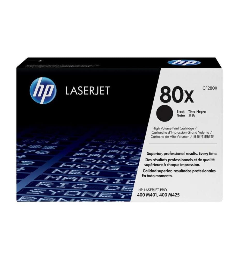 HP - Toner Nr. 80X (CF280X) noir